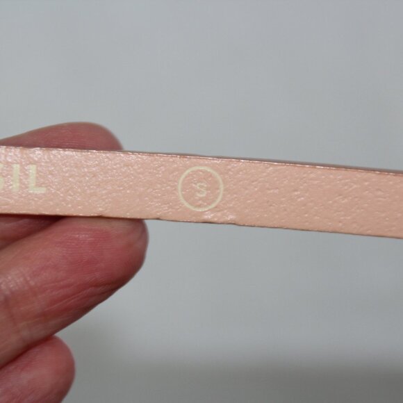 Fossil women's pink belt BT4210518 Size S - Picture 4 of 8